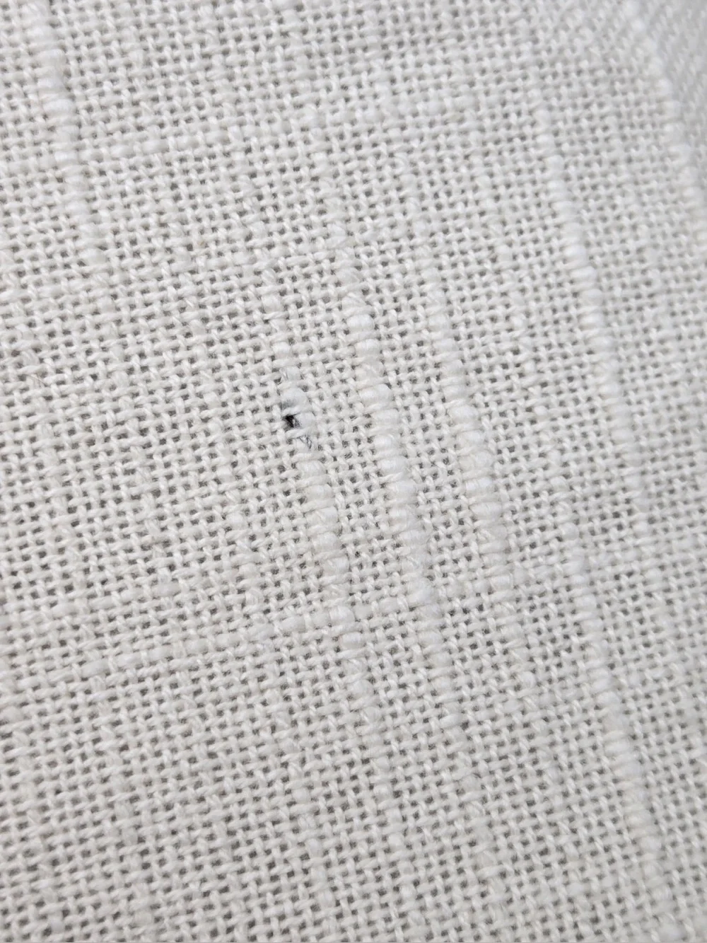 QUINCE Set Of 2 48x84 Cotton Slub Room Darkening Curtains Natural 1095
